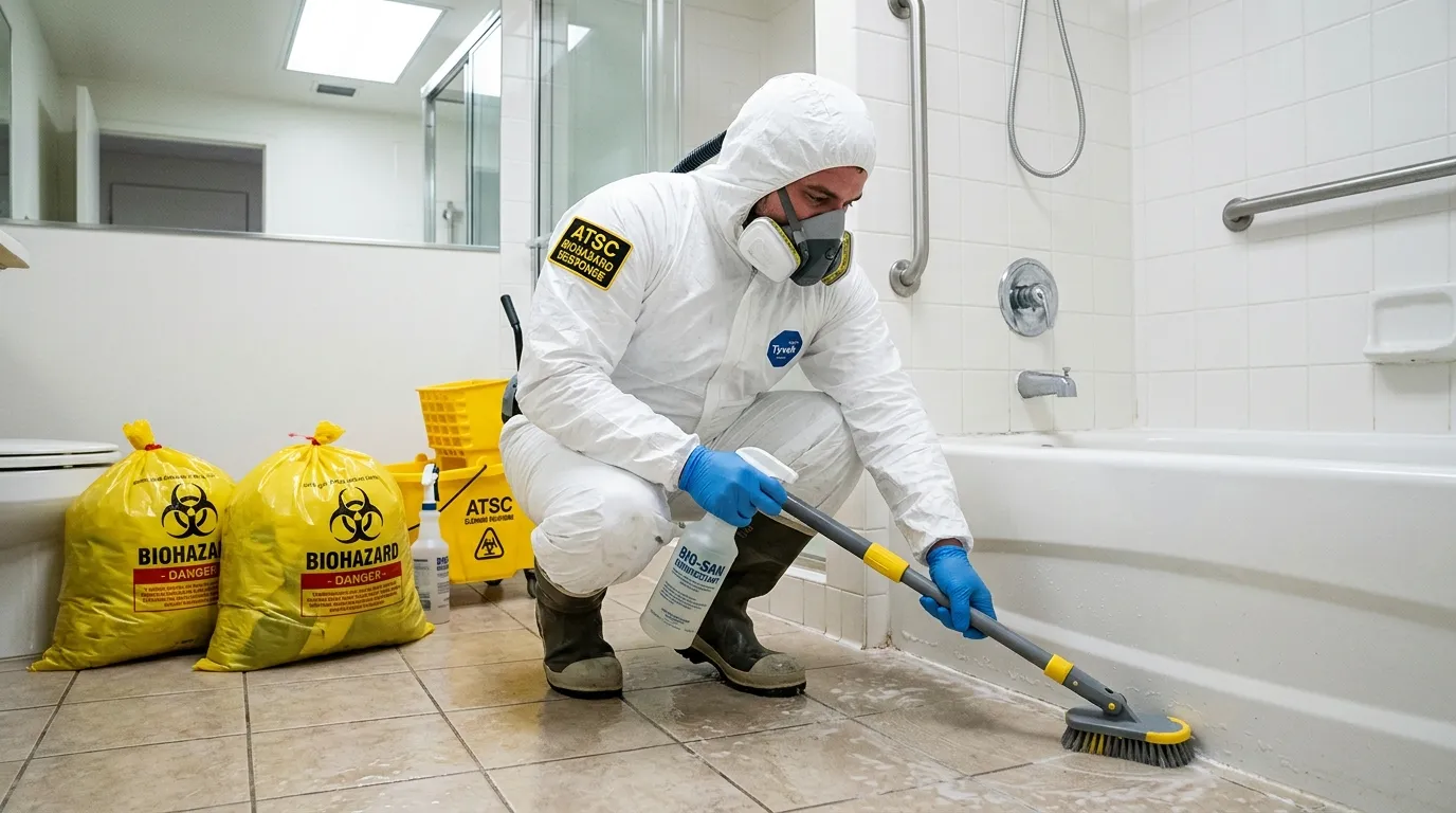 Decontamination equipment deployed for Blood Cleanup in Wynnefield Heights